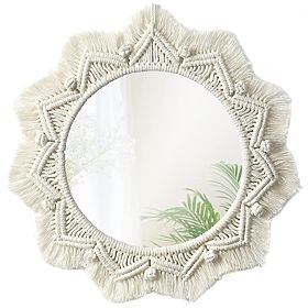 Nástěnné zrcadlo BOHO - 50 cm , Tutumi