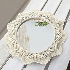 Nástěnné zrcadlo BOHO - 50 cm , Tutumi