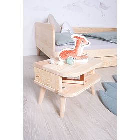 Noční stolek NELL - přírodní, Ourbaby®