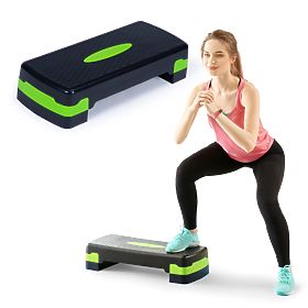 Step fitness pro cvičení aerobik 2 stupně podesta, MULTISTORE